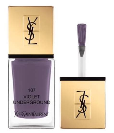 yves saint laurent violet underground|La Laque Couture Vernis à Ongles .